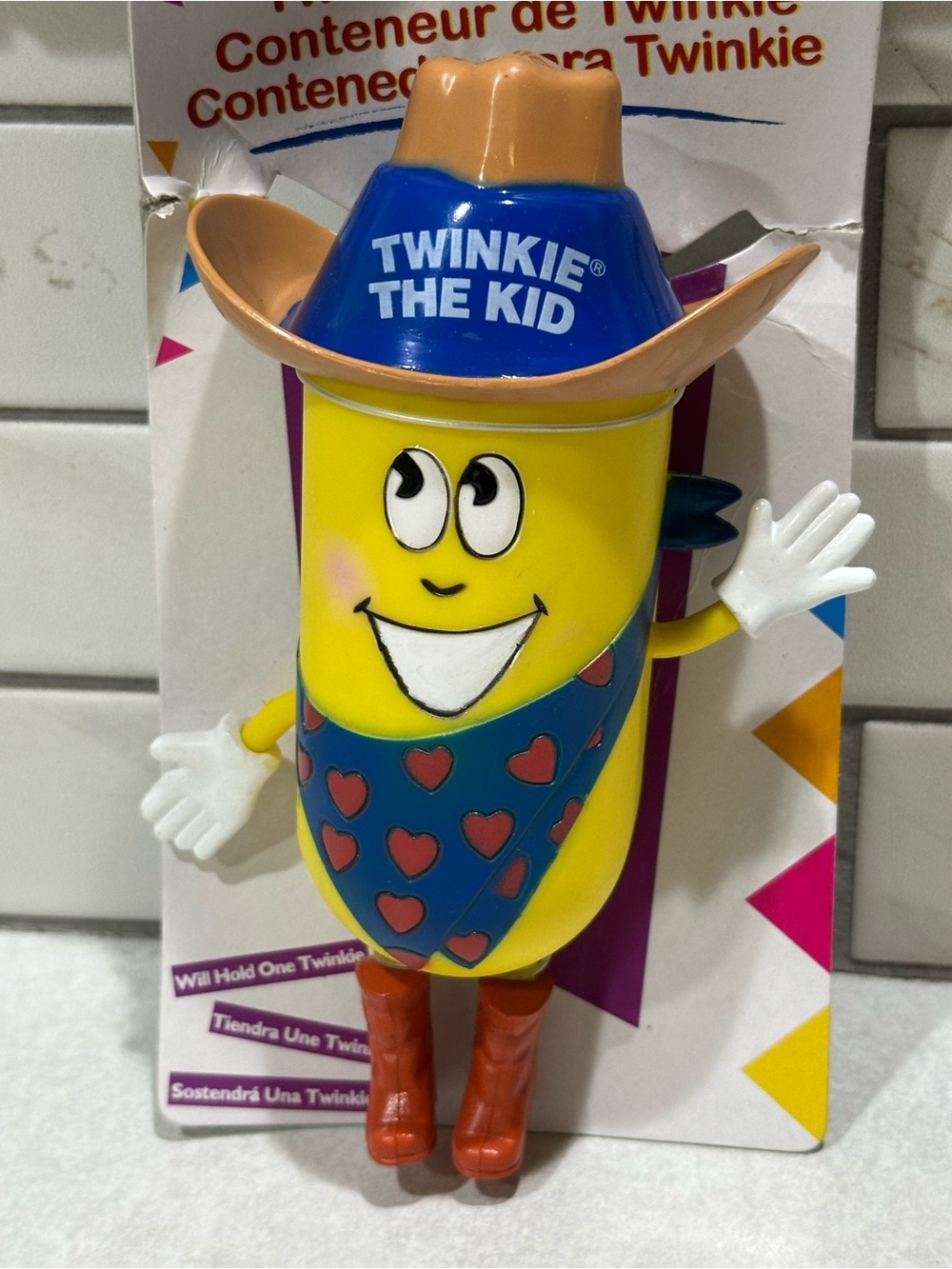 Vintage Hostess "Twinkie the Kid"  Lunch Box Twinkie Holder Container NIP